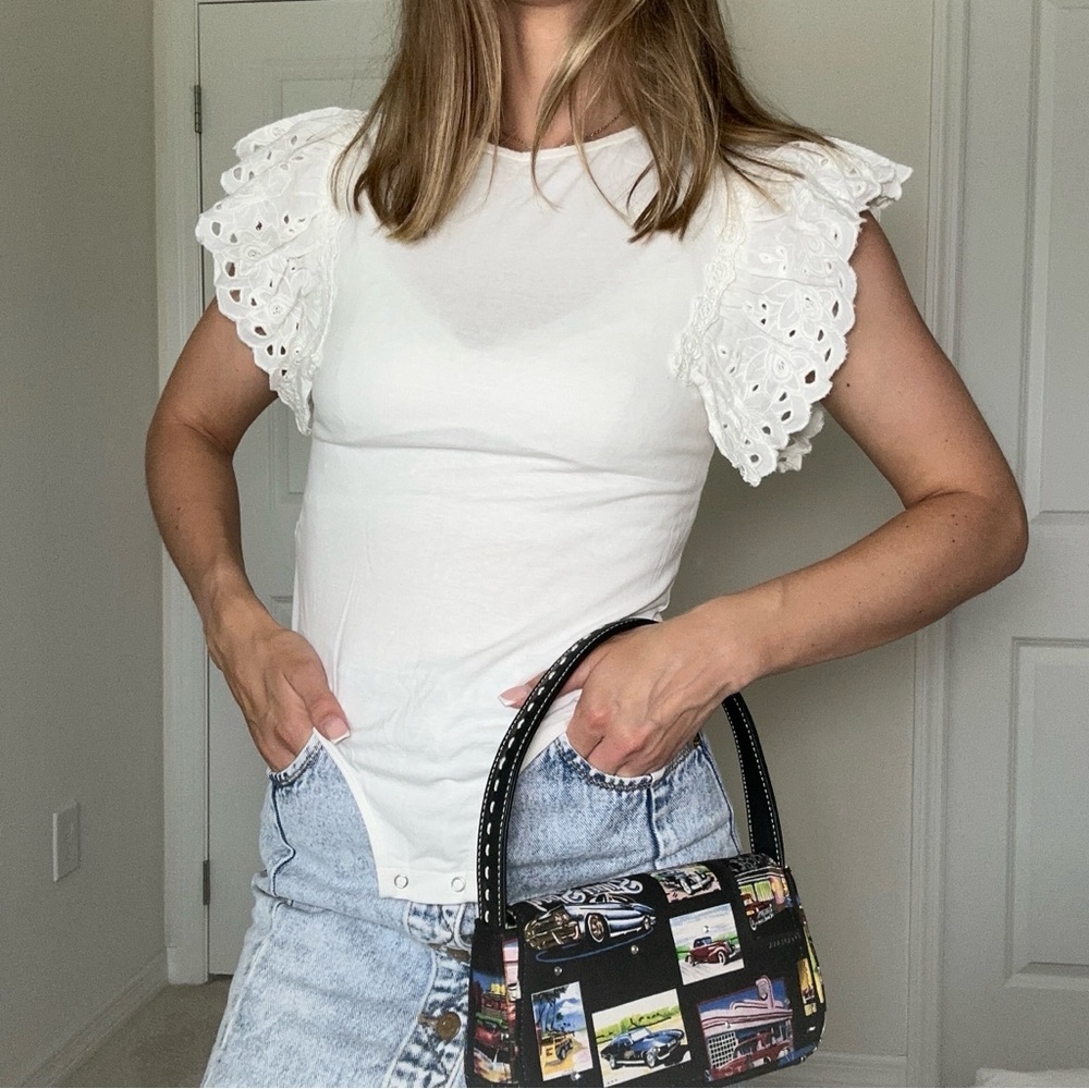 Bodysuit woman girl White ZARA